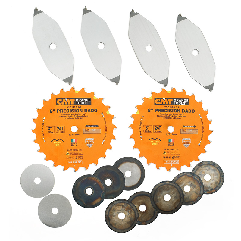 Диск пильный 200x15,87x6,35-22,23/2,5 -5° FTG+ATB Z=24 CMT 230.524.08