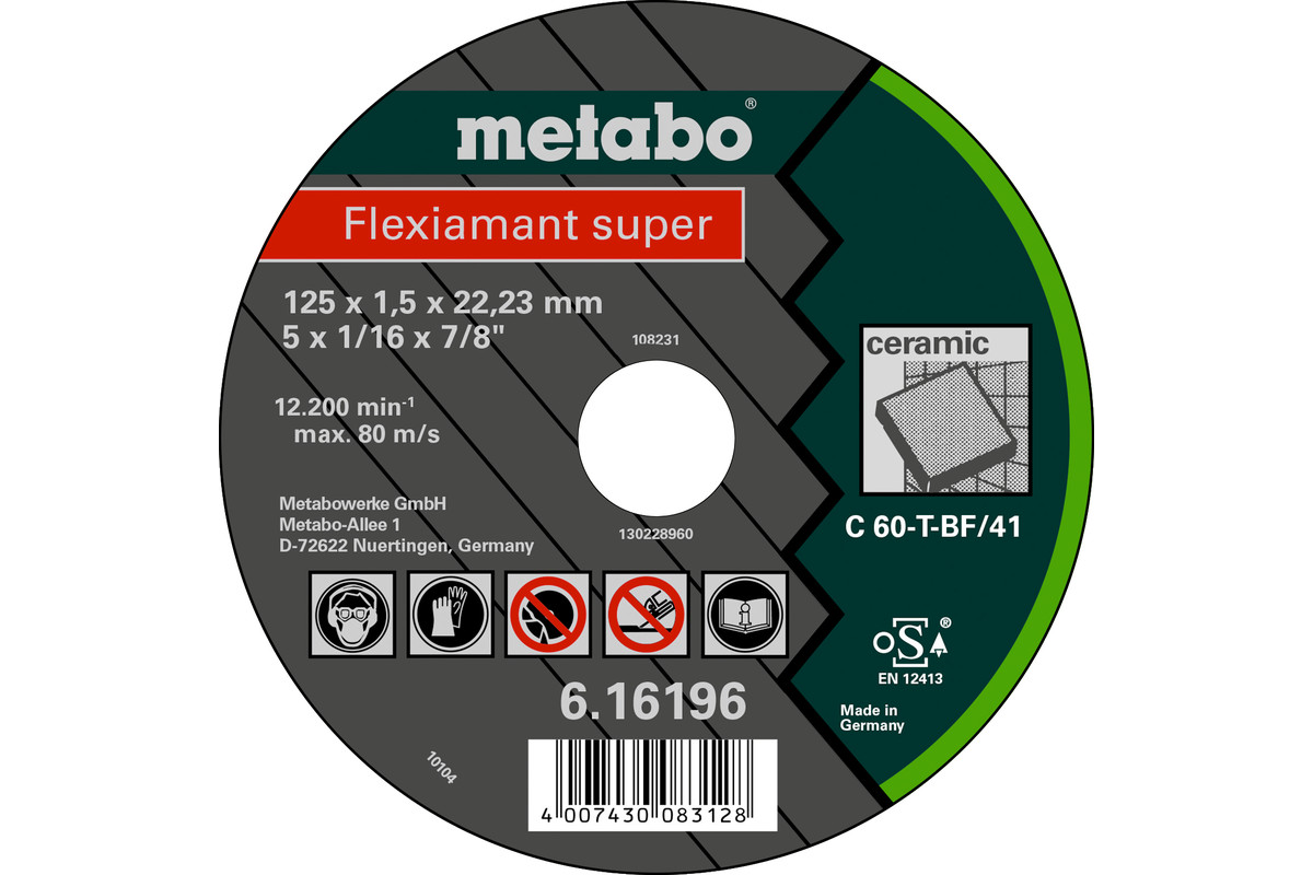 Metabo Инструмент и оснастка Отрезные круги для камня