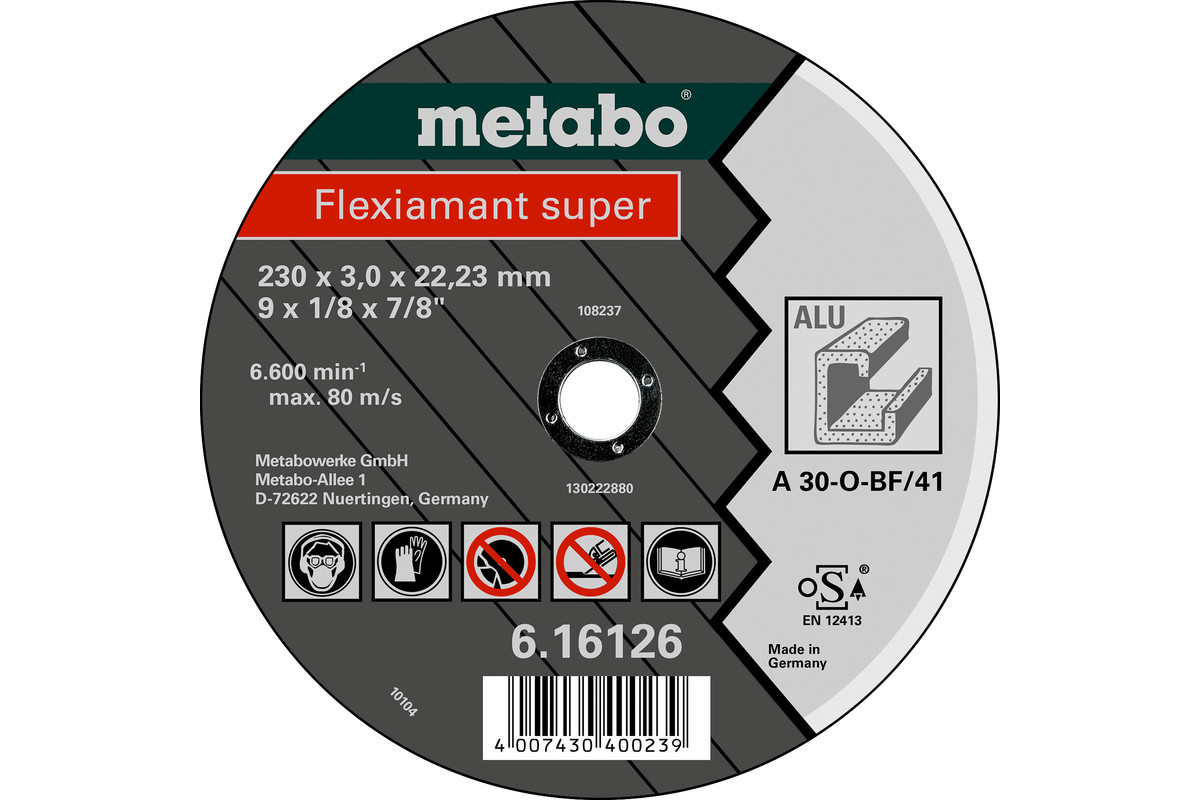 Metabo Инструмент и оснастка Flexiamant super, Алюминий