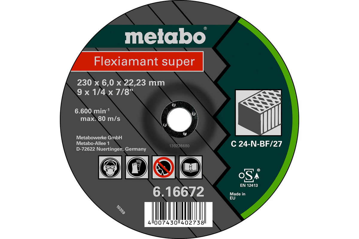 Metabo Инструмент и оснастка Обдирочные круги для камня