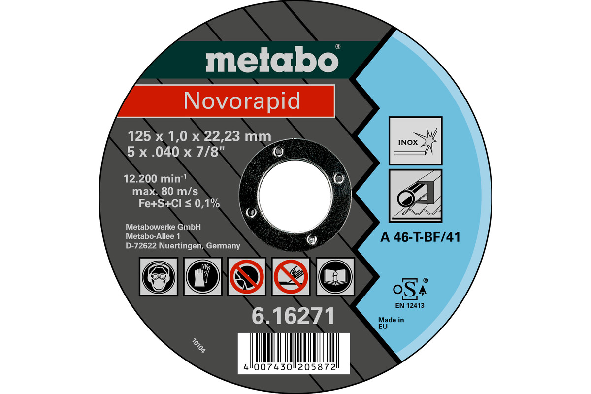 Metabo Инструмент и оснастка Novorapid inox