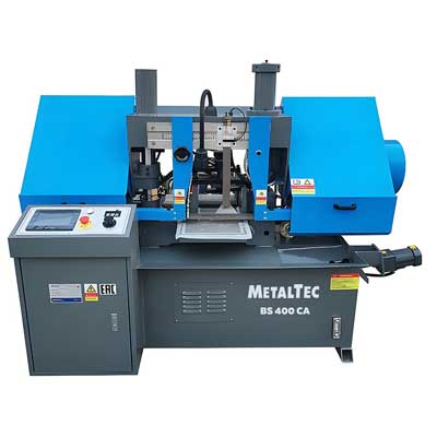 Металлообработка MetalTec Автоматические колонные ленточнопильные станки