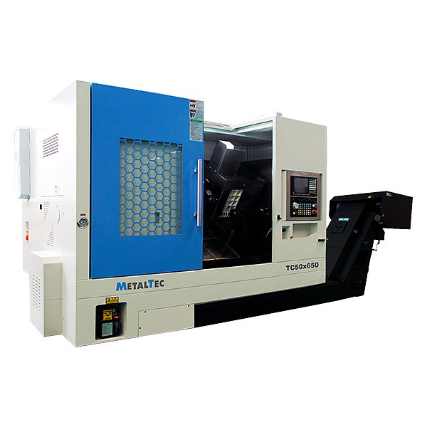 MetalTec ТС 50х650 (Комплектация ПРОМ) - Токарный станок ЧПУ с наклонной станиной