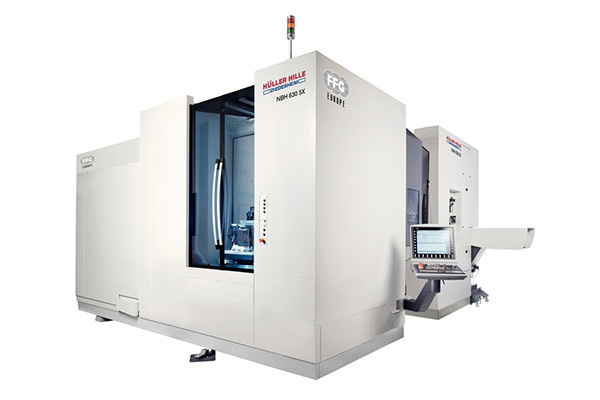5-осевой горизонтальный обрабатывающий центр Huller Hille NBH 630 5X с наклонно-поворотной головой