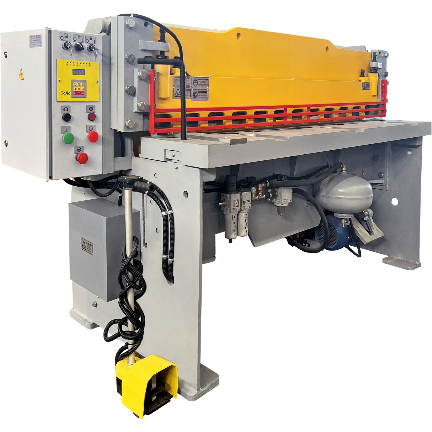 Ножницы гильотинные, кривошипные НД-3316