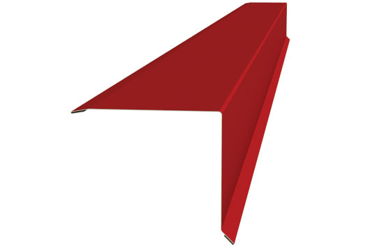 Планка ветровая торцевая окрашенная