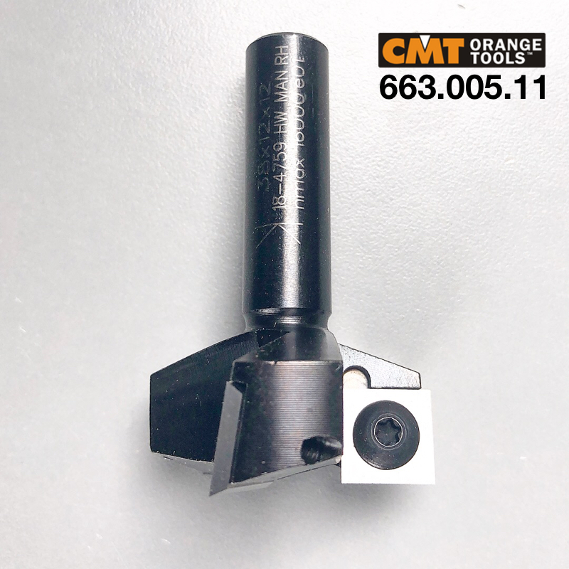 Фрезы Z3 с тремя сменными поворотными ножами из твёрдого сплава 663.005.11 CMT