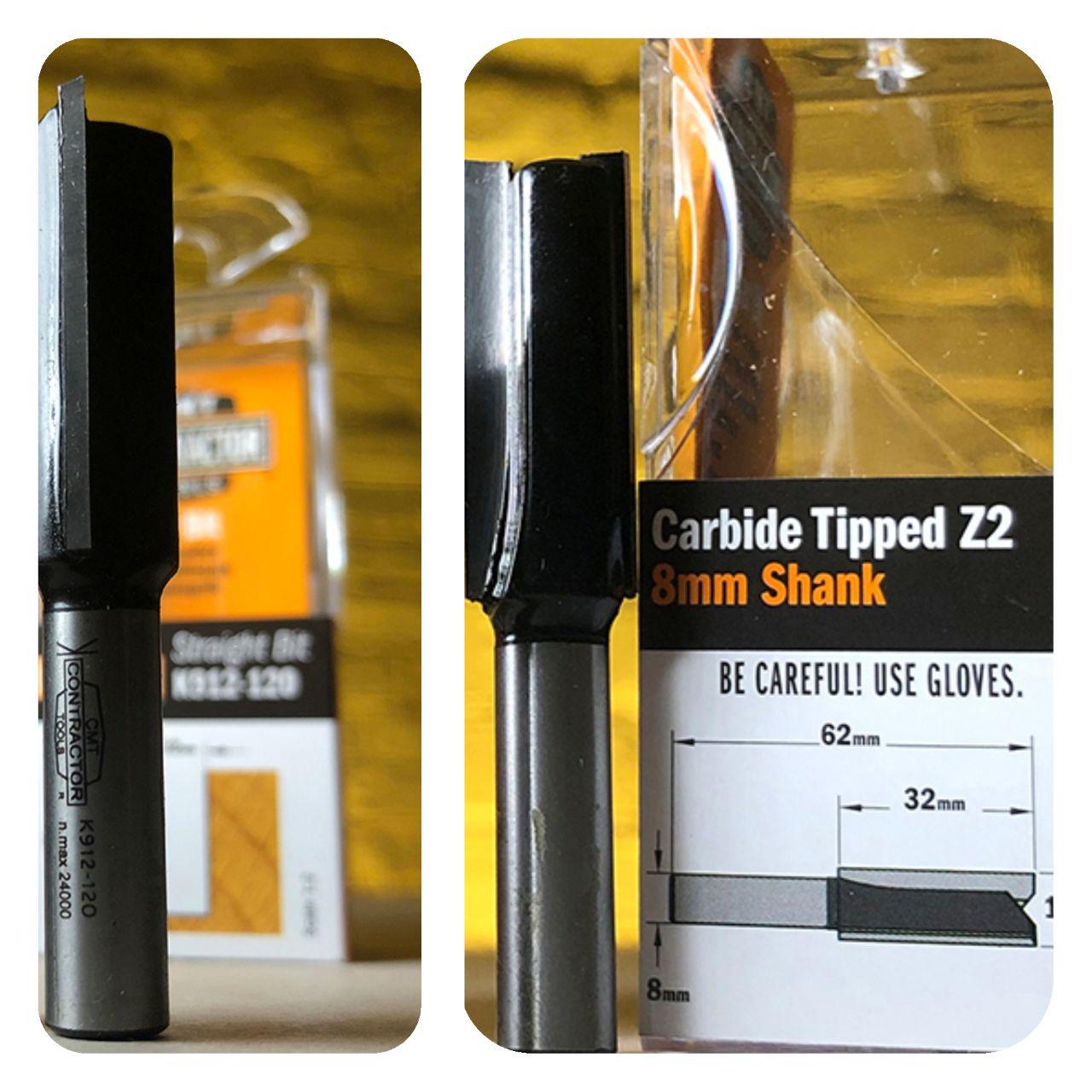 Фрезы пазовые удлиненные серия 912