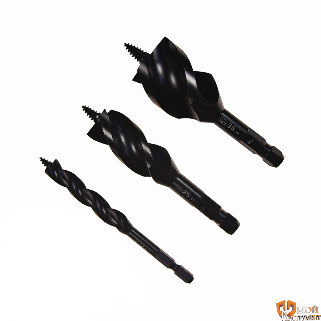 Rubankov Ручной инструмент Сверла шнековые с шестигранным захватом Star-M NN4569