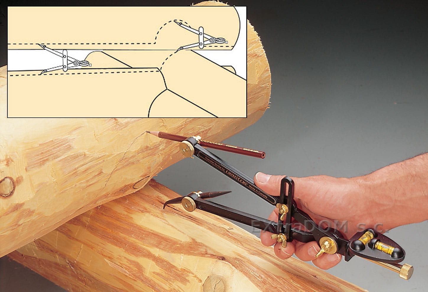 Rubankov Ручной инструмент Плотницкая черта