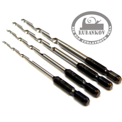 Rubankov Ручной инструмент Сверла конусные с шестигранным захватом Star-M N75