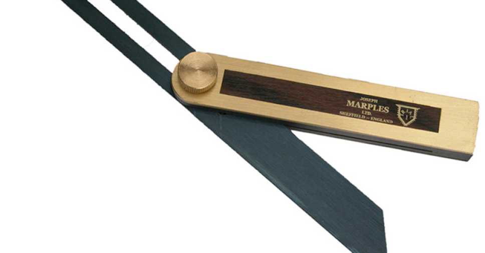 Rubankov Ручной инструмент Угловые разметочные шаблоны - малки (подвижные)