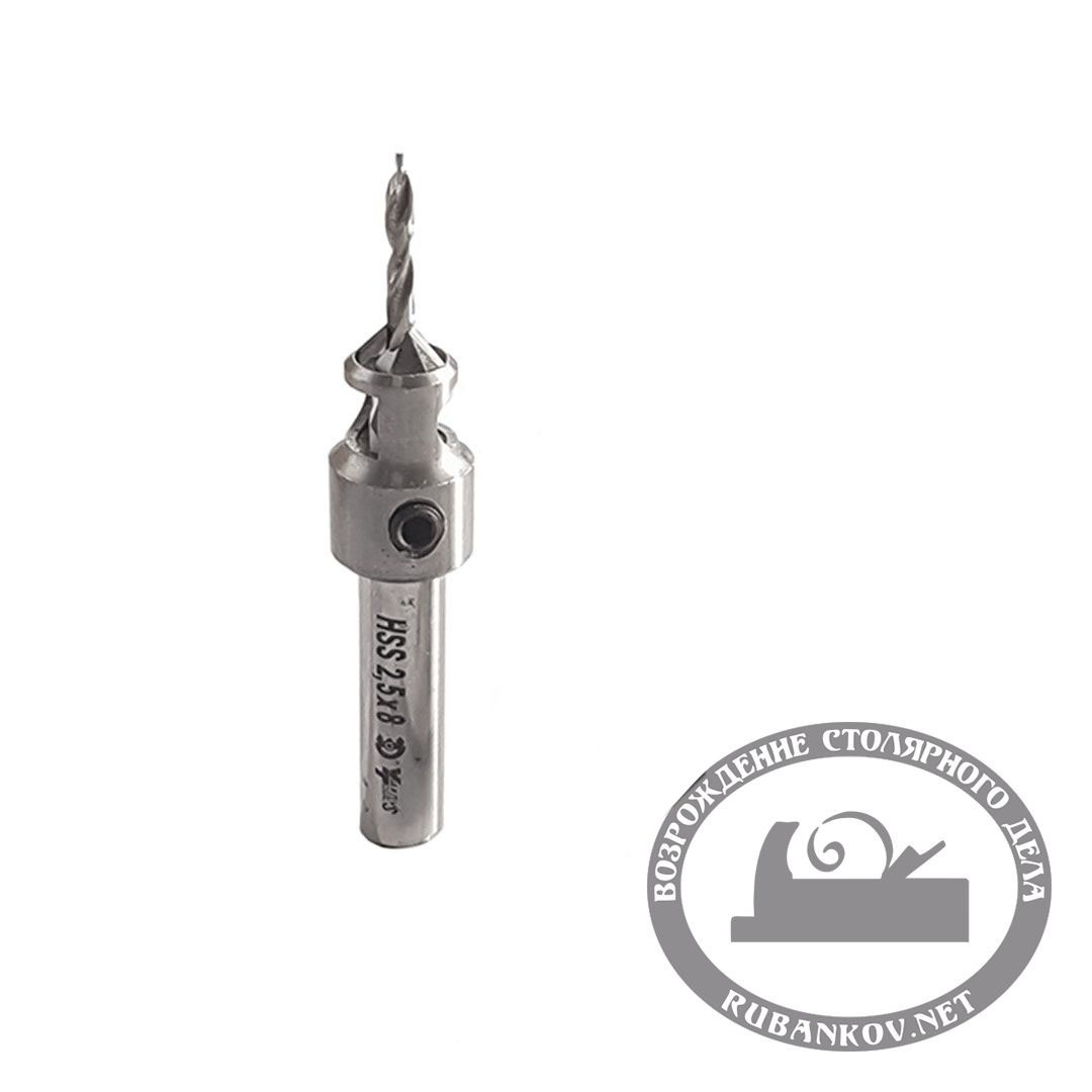 Rubankov Ручной инструмент Сверла с зенкующей насадкой