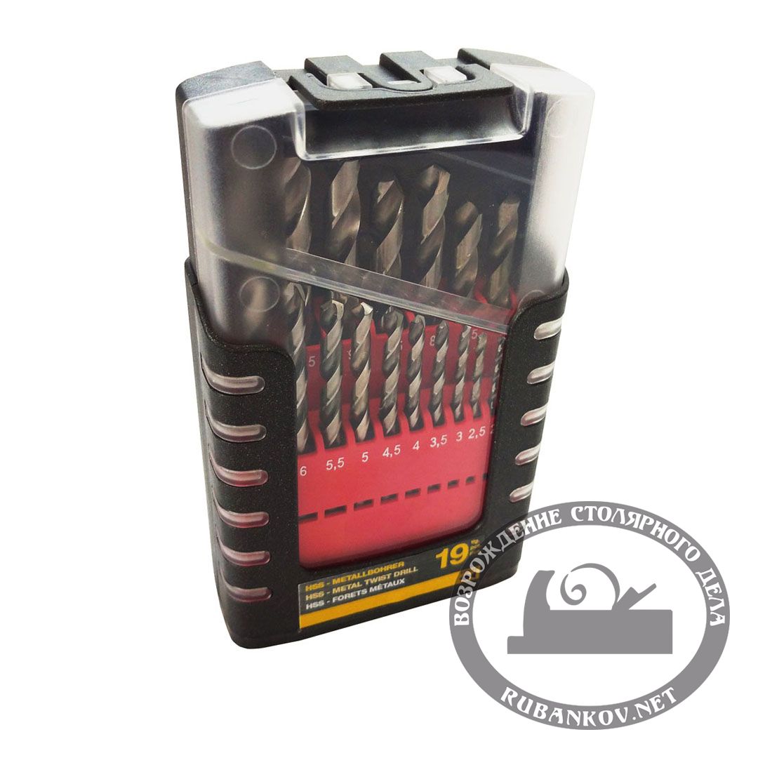 Rubankov Ручной инструмент Сверла по металлу (HHS DIN338)