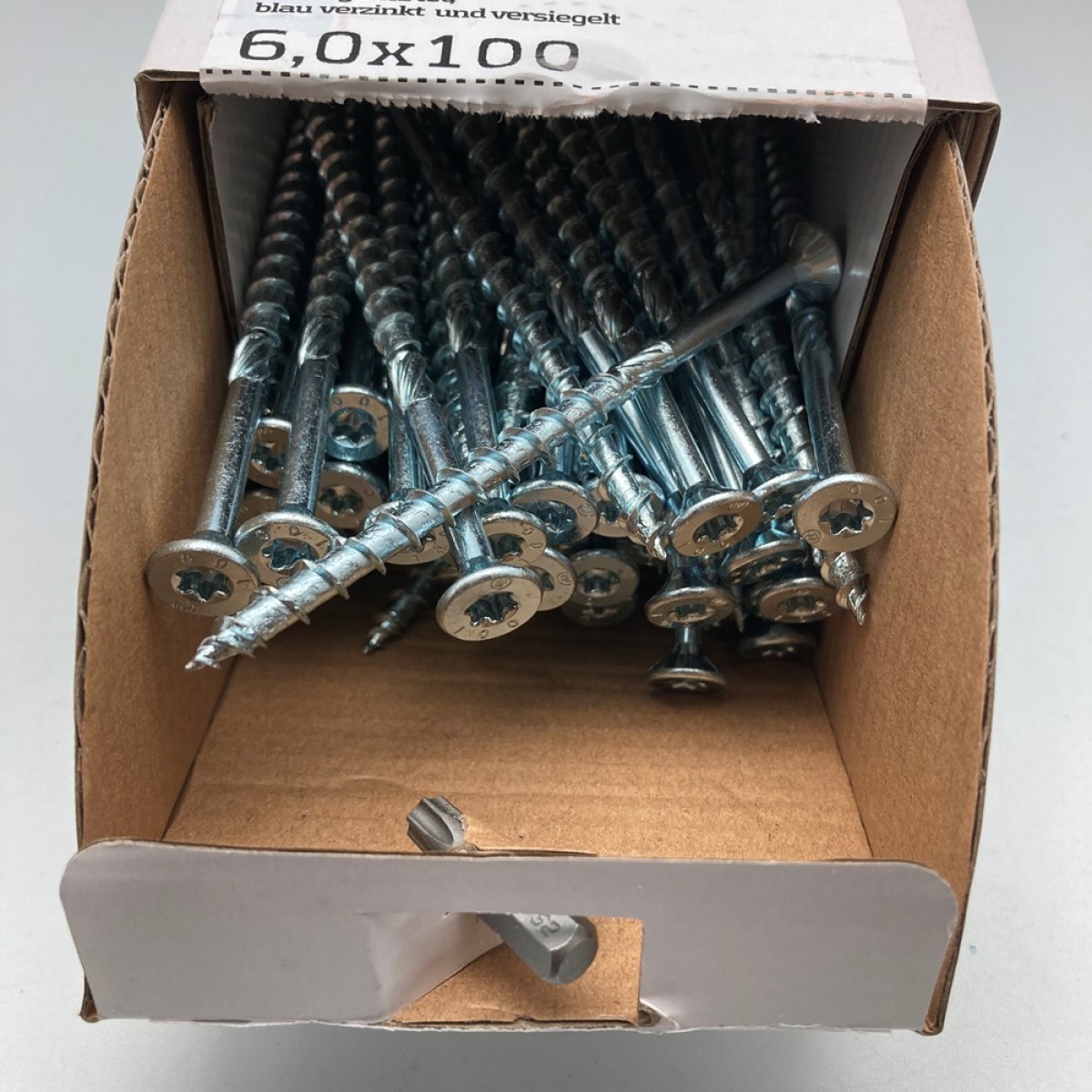 Конструкционный саморез с потайной головкой BeA BeFIX 6,0х100 TX30 (100 шт)