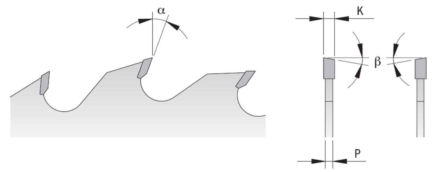 Диск пильный 300x70x4,0/2,8 18° 10° ATB Z=24+4 CMT 277.024.12V