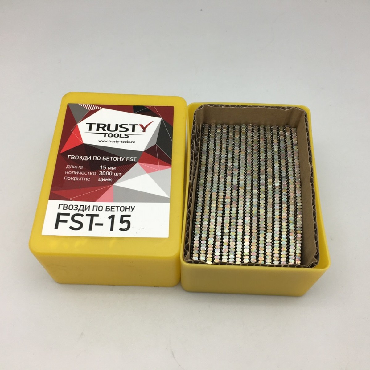 Гвоздь по бетону FST 15 мм
