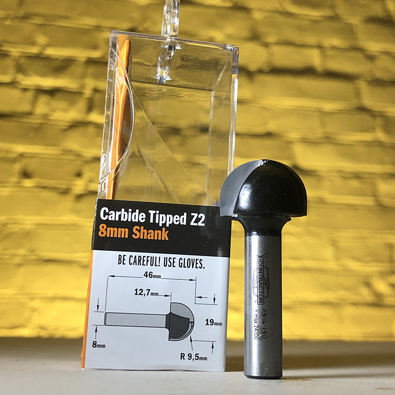 Фрезы пазовые галтельные Round Nose Bit CMT Contractor Tools® K914