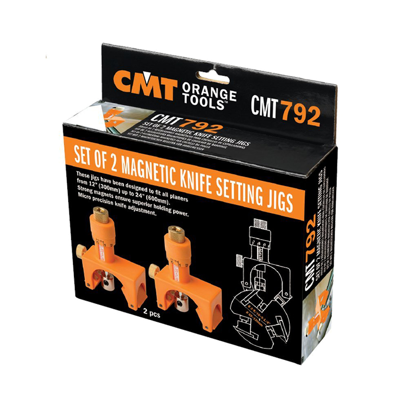 Магнитный набор точной установки фуговальных / строгальных ножей CMT792