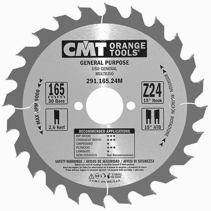 Пильный диск CMT 291.165.24M