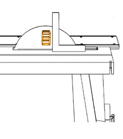 Поставьте уклономер DAG-001 вертикально относительно стола