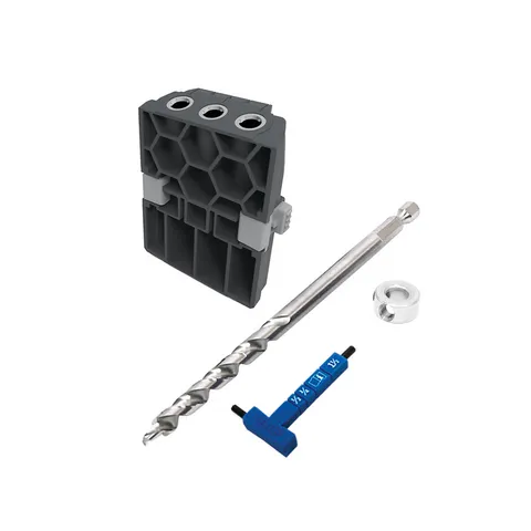 Кондуктор для сверленияMicro-Pocket для Kreg Pocket-Hole Jig 520 в комплекте со сверлом, стопорным кольцом и ключом KPHA530