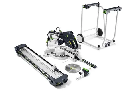 Торцовочная пила с протяжкой KAPEX KS 120 REB-Set-UG