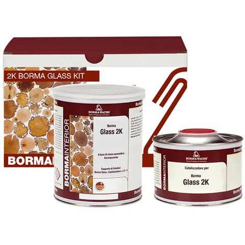 Материалы для декорирования: Borma Glass 2K Kit