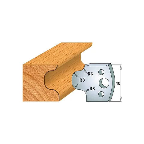 Комплект из 2-х ножей 40x4 SP CMT 690.056