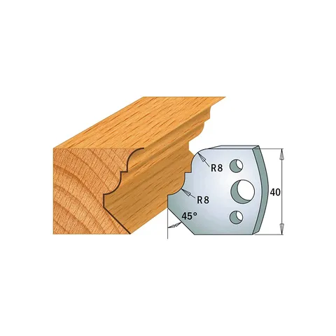 Комплект из 2-х ножей 40x4 SP CMT 690.073