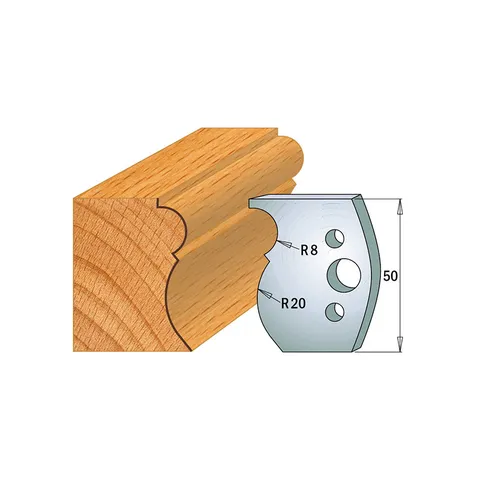 Комплект из 2-х ножей 50x4 SP CMT 690.502