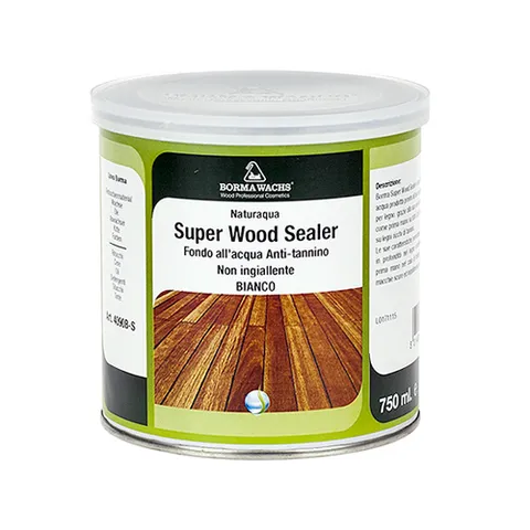 Подготовка поверхности: Super Wood Sealer NAT4089-S