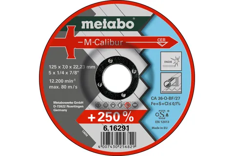 M-Calibur 125 x 7,0 x 22,23, Inox, SF 27 (616291000)