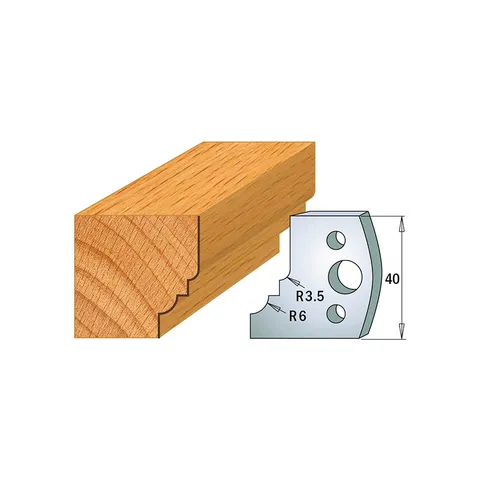 Комплект из 2-х ножей 40x4 SP CMT 690.019
