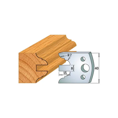 Комплект из 2-х ножей 40x4 SP CMT 690.098
