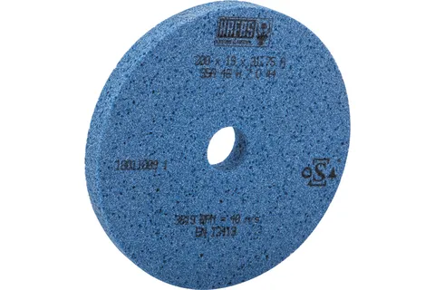 Круг шлифовальный 200x19x31,75A35A46H7V44 40m/s (JPSG-1020AH) синий