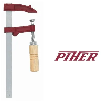 Струбцины Piher MM, дер.рукоять,
