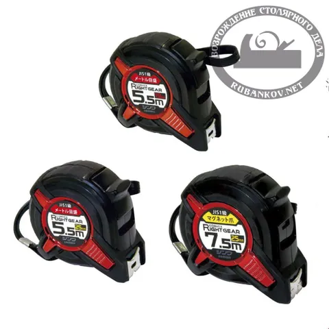 Рулетка Shinwa Right Gear с петлёй