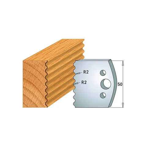Комплект из 2-х ножей 50x4 SP CMT 690.552