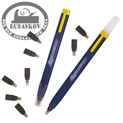 Карандаши Swanson Always Sharp, 2 штуки + 8 запасных грифелей