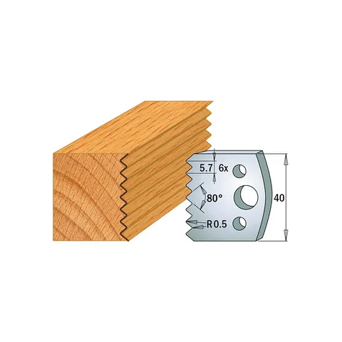 Комплект из 2-х ножей 40x4 SP CMT 690.077