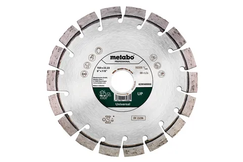 Алмазный отрезной круг 150 x 22,23 мм, «UP», универсальный «professional» (628560000)