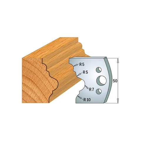 Комплект из 2-х ножей 50x4 SP CMT 690.508