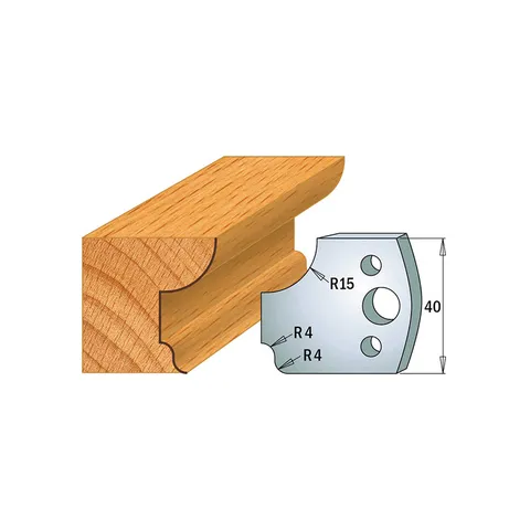 Комплект из 2-х ножей 40x4 SP CMT 690.043