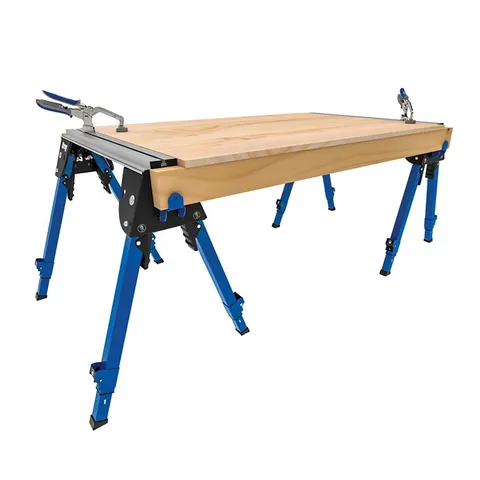 Опора складная Kreg Track Horse с верстачным зажимом Bench Klamp 2 шт KWS500-2