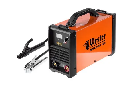 Сварочный инвертор WESTER MMA-VRD 180 10-180A 120-260B ПВ70% 1.6-5.0мм 284337