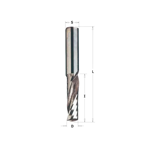 Фреза спиральная монолитная 3x12x50 Z=1 S=3 RH CMT 198.030.11