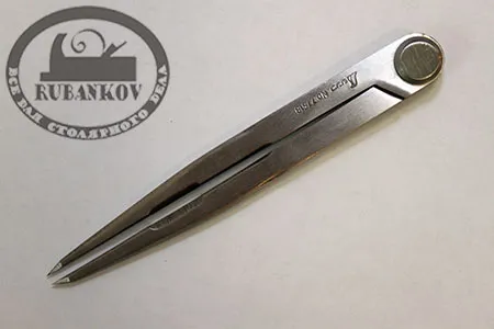 Циркуль Shinwa 150мм, нерж.сталь