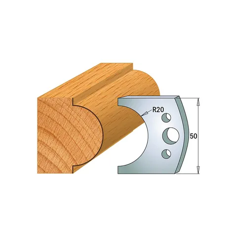 Комплект из 2-х ножей 50x4 SP CMT 690.561