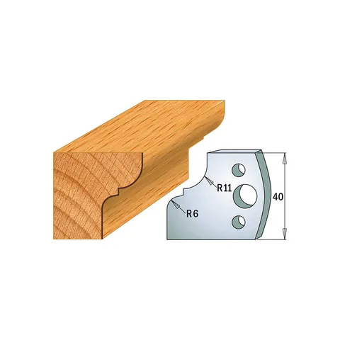 Комплект из 2-х ножей 40x4 SP CMT 690.112